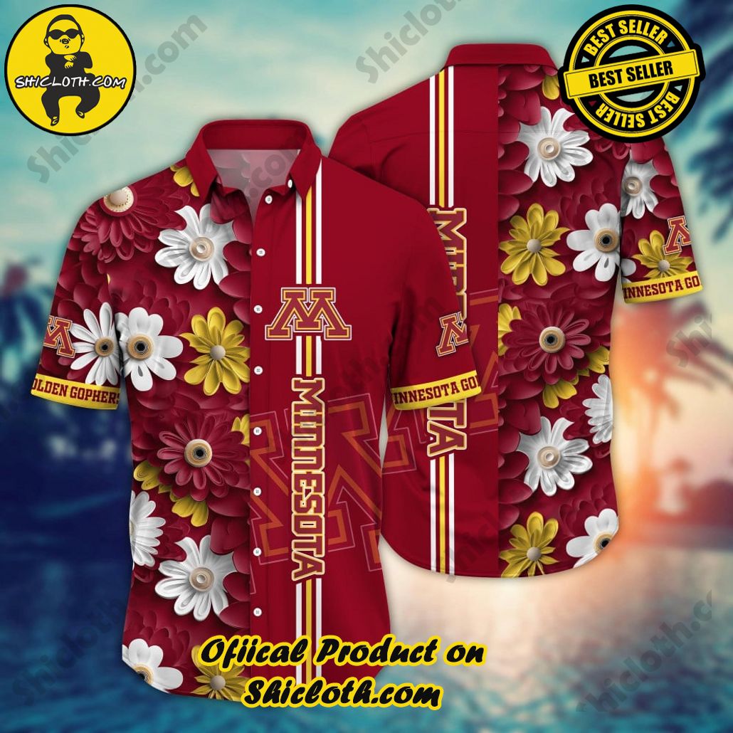Minnesota Golden Gophers NCAA3 Hawaiian Shirt Trending Summer. Gift For Fan