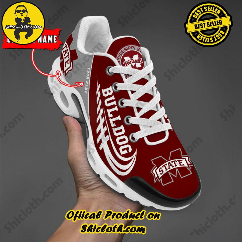 Mississippi State Bulldogs Custom Name Nike TN Shoes