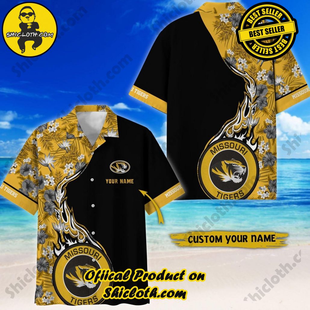 Missouri Tigers | NCAA2 Flower Hawaii Shirt For Fans, Summer Football Shirts