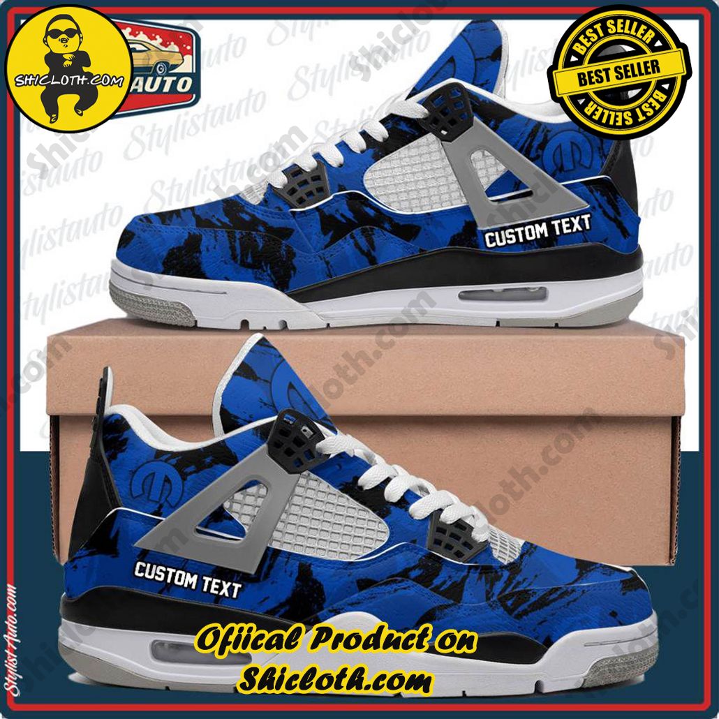 Mopar Air Jordan 4 Sneakers, Car Shoes
