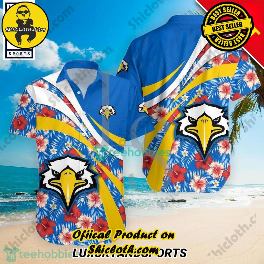 Morehead State Eagles NCAA Hibiscus Tropical Flower Hawaiian Shirt