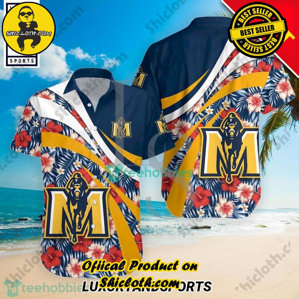 Murray State Racers NCAA Hibiscus Tropical Flower Hawaiian Shirt