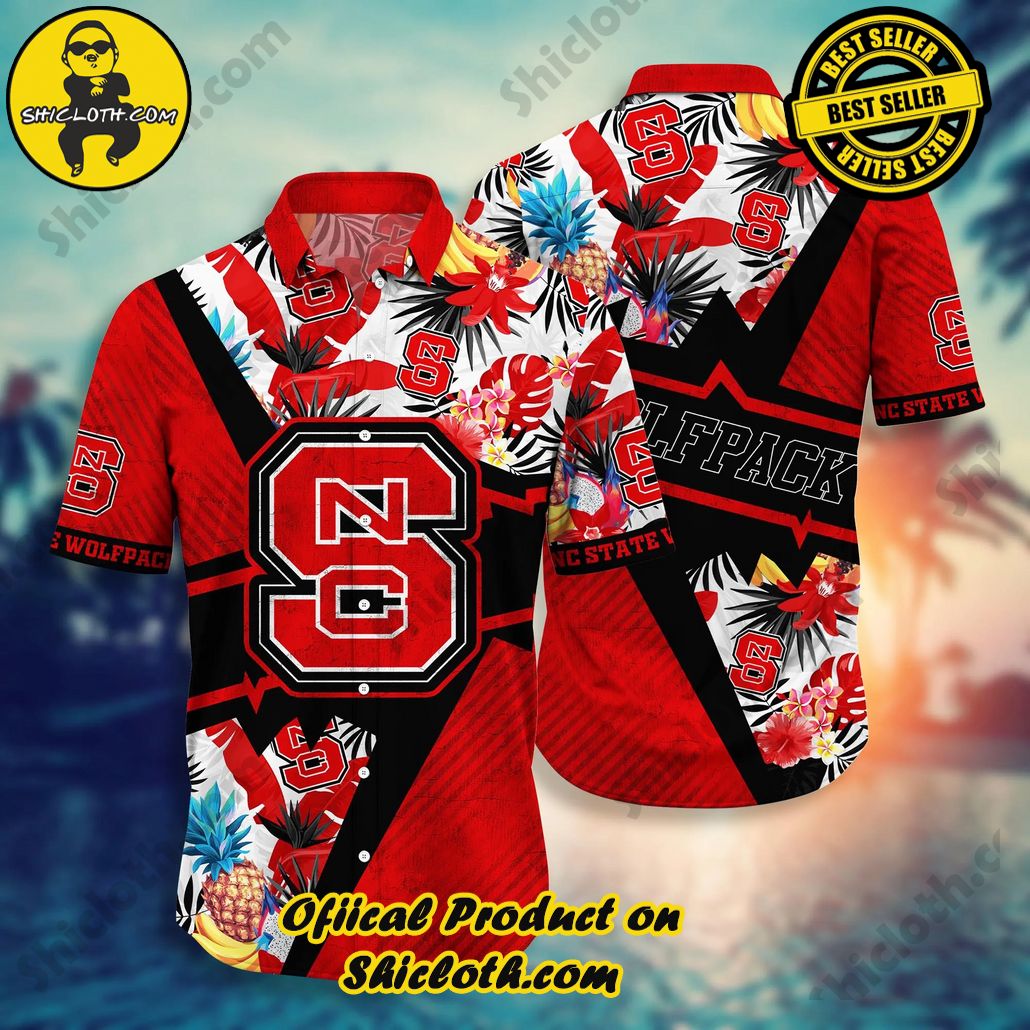 Nc State Wolfpack NCAA Hawaiian Shirt Solstice Aloha Shirt