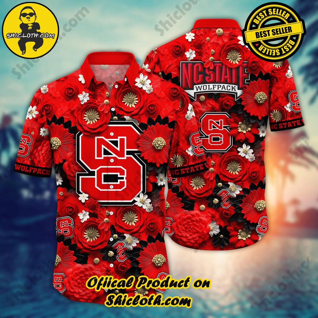 Nc State Wolfpack NCAA Hawaiian Shirt Trending For This Summer Customize Shirt Any Team