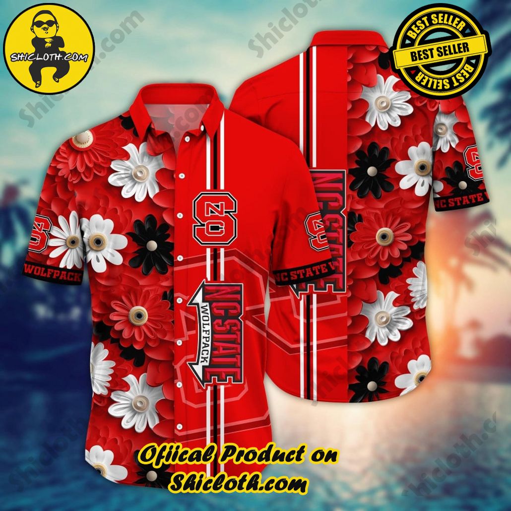 NC State Wolfpack NCAA3 Hawaiian Shirt Trending Summer. Gift For Fan