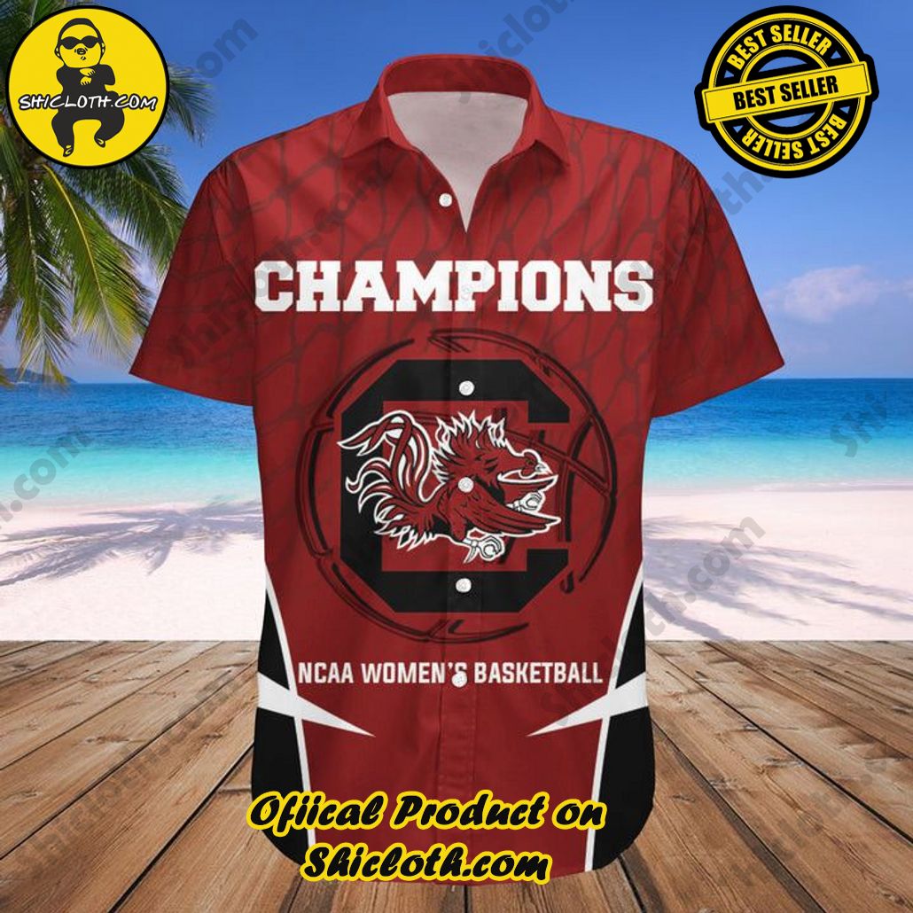 NCAA South Carolina Gamecocks Basketball Trendy Hawaiian Shirt Aloha Shirt