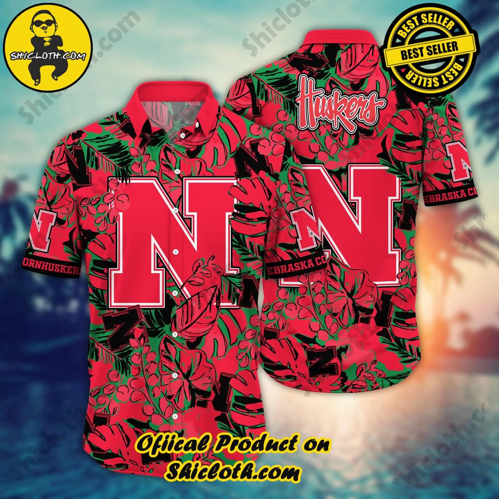 Nebraska Cornhuskers NCAA Hawaiian Shirt June Aloha Shirt