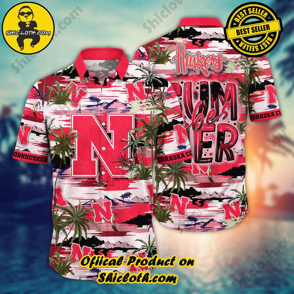 Nebraska Cornhuskers Hawaiian Shirt Custom