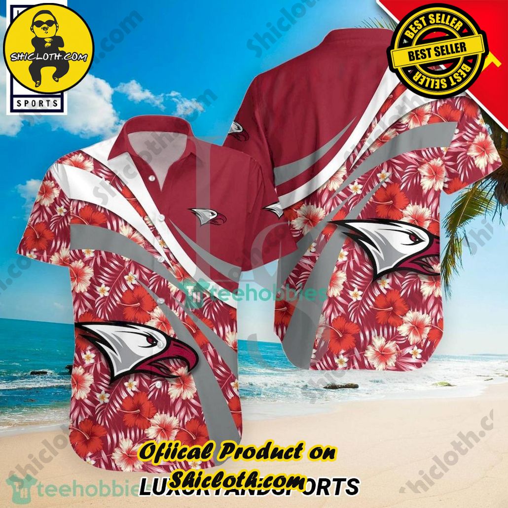 North Carolina Central Eagles NCAA Hibiscus Tropical Flower Hawaiian Shirt