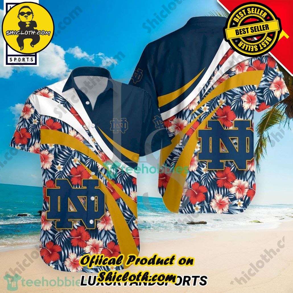 Notre Dame Fighting Irish Hawaiian Shirt Custom