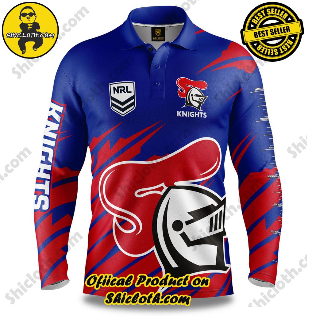 NRL Knights Ignition Fishing Shirt