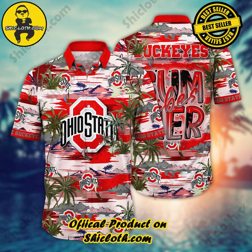 Ohio State Buckeyes Hawaiian Shirt Custom