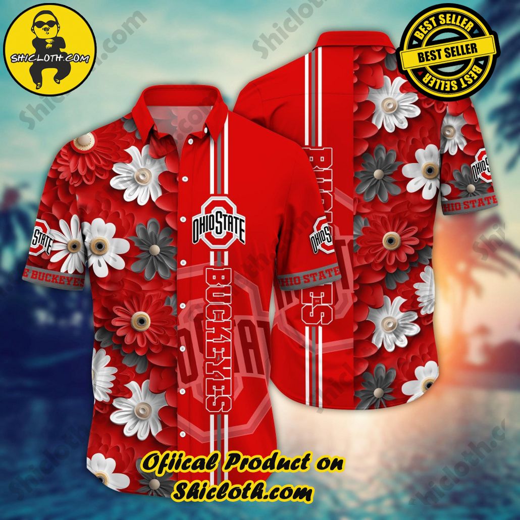 Ohio State Buckeyes NCAA1 Hawaiian Shirt Trending Summer. Gift For Fan