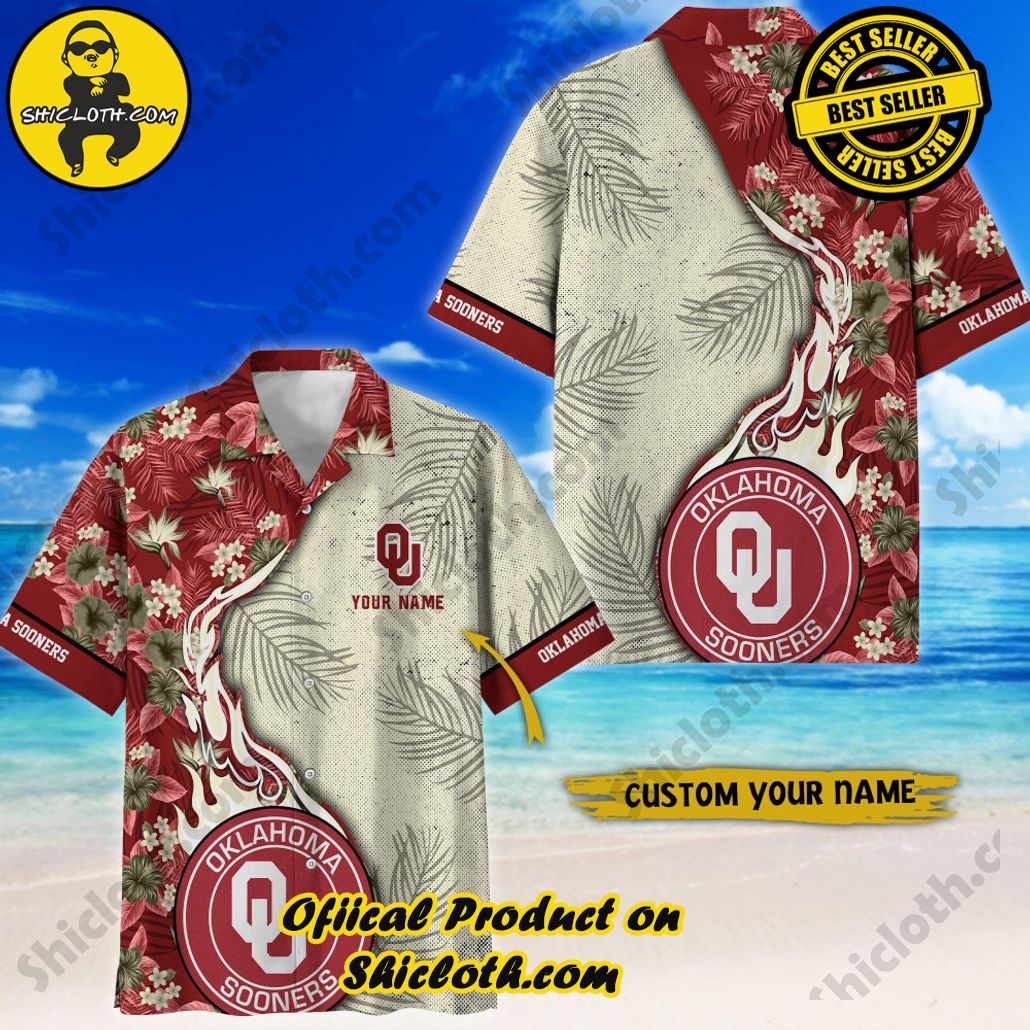 Oklahoma Sooners | NCAA1 Flower Hawaii Shirt For Fans, Summer Football Shirts