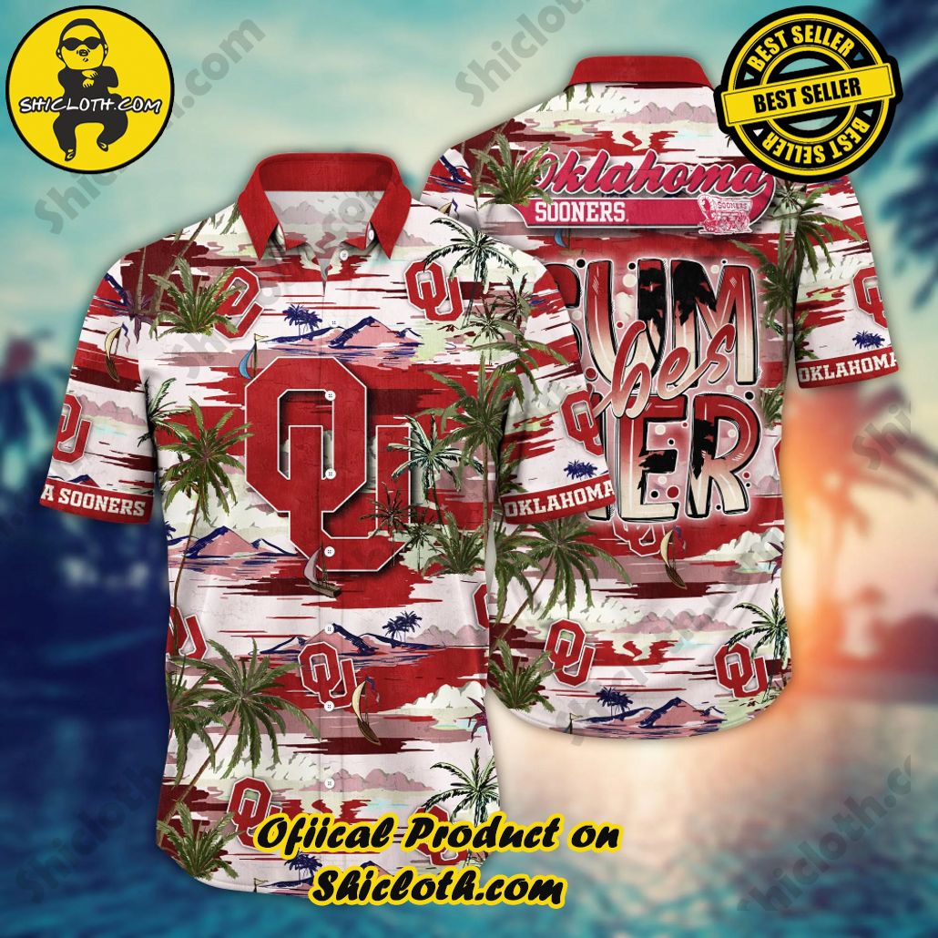 Oklahoma Sooners Hawaiian Shirt Custom