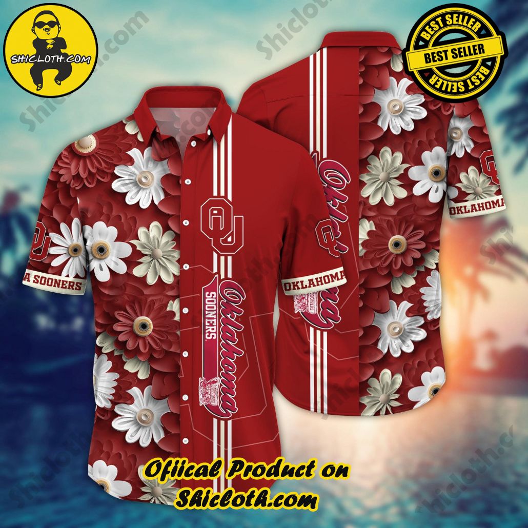 Oklahoma Sooners NCAA1 Hawaiian Shirt Trending Summer. Gift For Fan