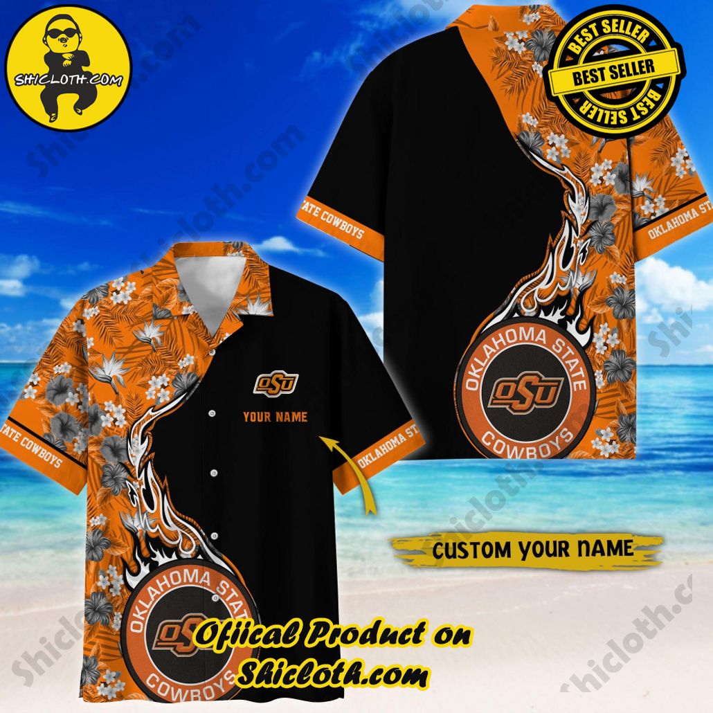 Oklahoma State Cowboys | NCAA1 Flower Hawaii Shirt For Fans, Summer Football Shirts