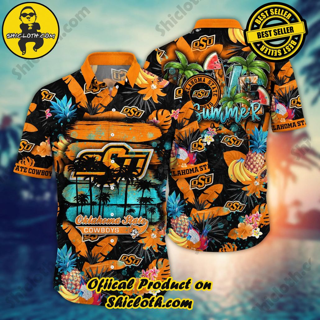 Oklahoma State Cowboys NCAA Hawaiian Shirt Watermelonstime Aloha Shirt