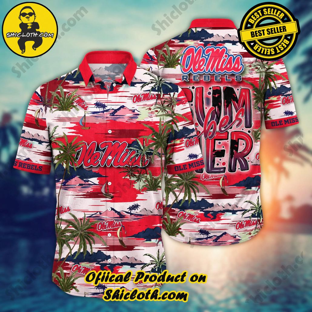 Ole Miss Rebels Hawaiian Shirt Custom