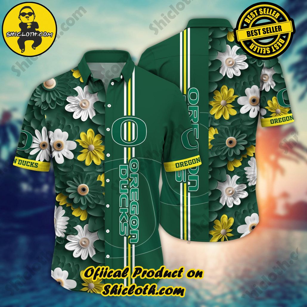 Oregon Ducks NCAA2 Hawaiian Shirt Trending Summer. Gift For Fan
