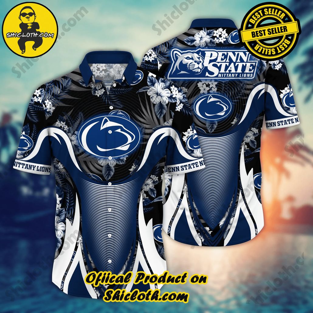 Penn State Nittany Lions NCAA Hawaiian Shirt Barbecues Aloha Shirt