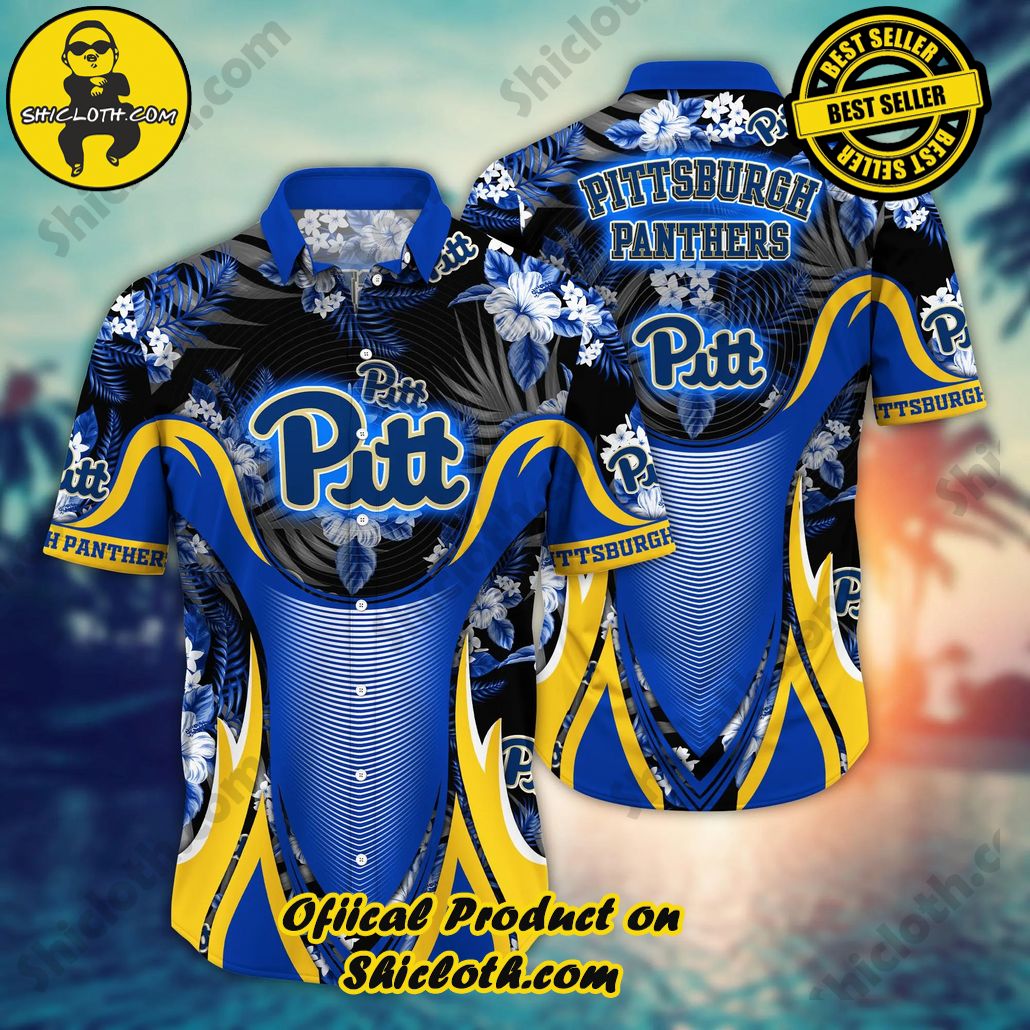 Pittsburgh Panthers NCAA Hawaiian Shirt Getaways Aloha Shirt