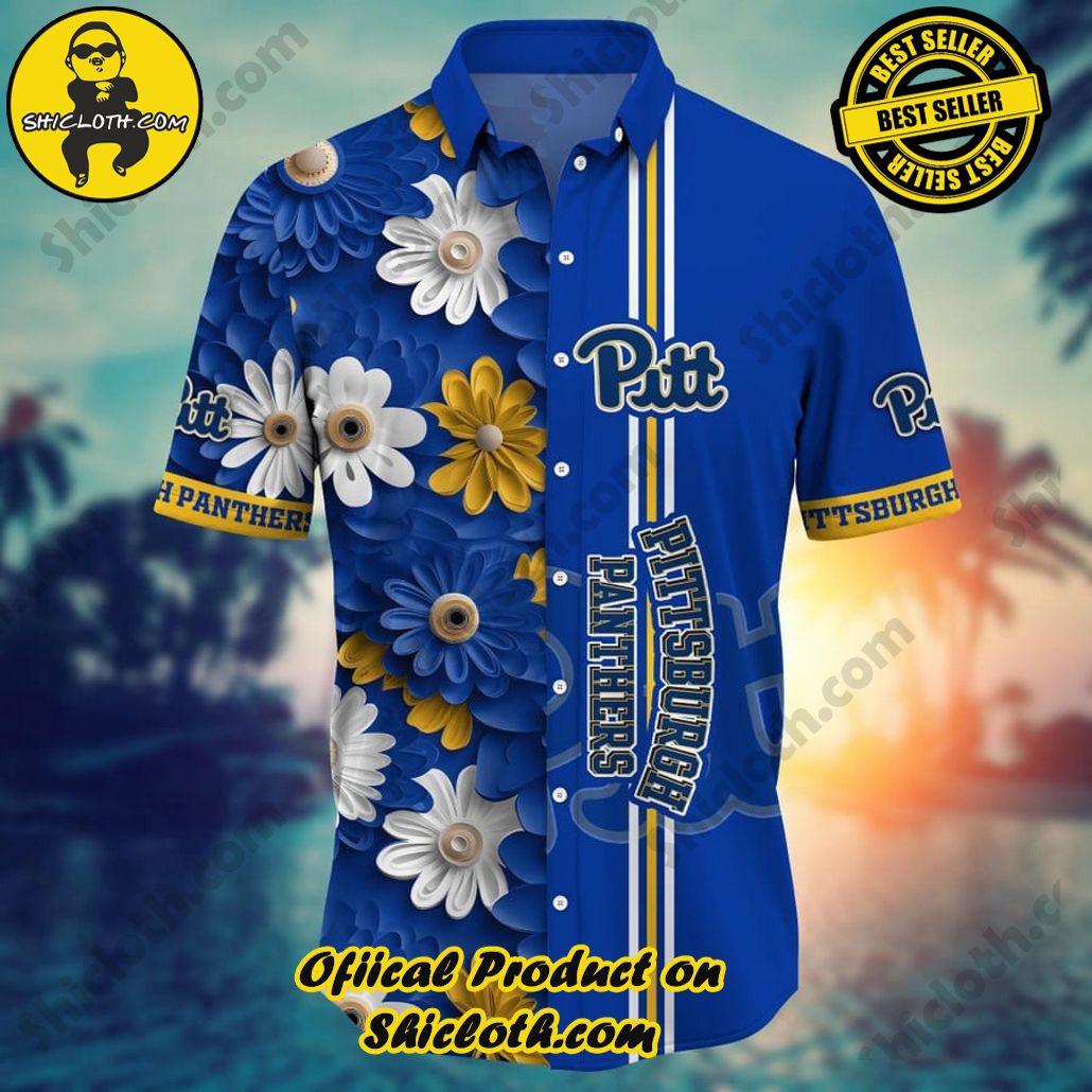 Pittsburgh Panthers NCAA3 Hawaiian Shirt Trending Summer. Gift For Fan 2 Pittsburgh Panthers NCAA3 Hawaiian Shirt Trending Summer. Gift For Fan - Image 2