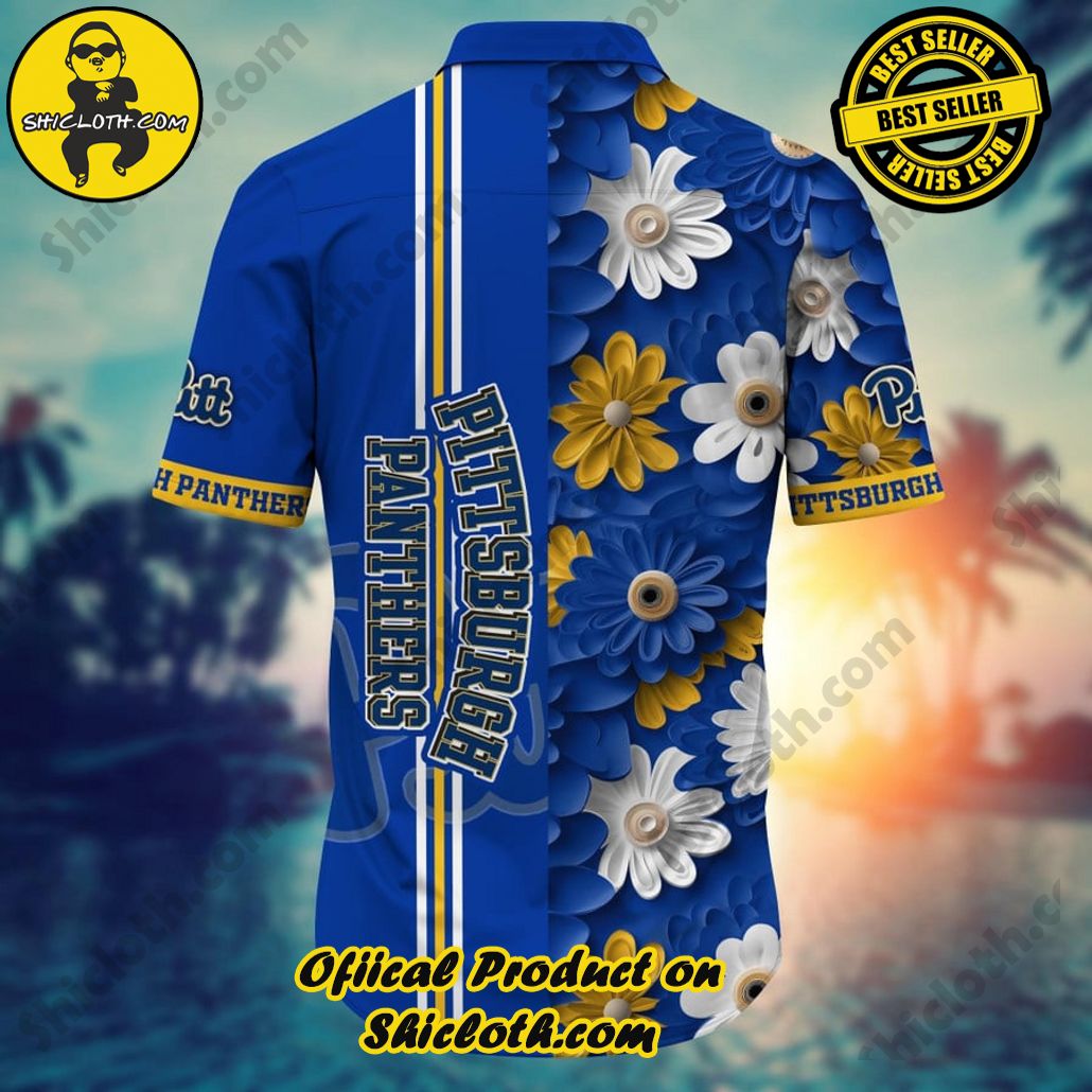 Pittsburgh Panthers NCAA3 Hawaiian Shirt Trending Summer. Gift For Fan 3 Pittsburgh Panthers NCAA3 Hawaiian Shirt Trending Summer. Gift For Fan - Image 3