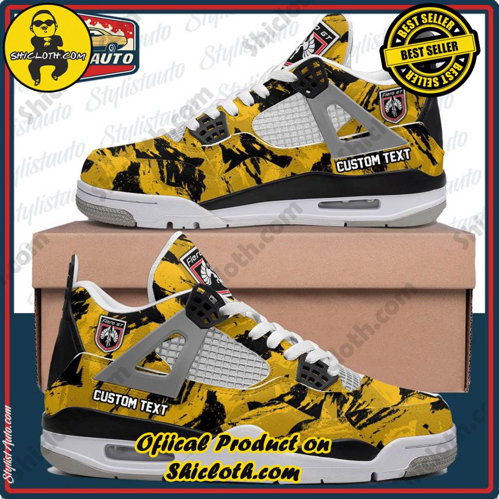 Pontiac Fiero Air Jordan 4 Sneakers, Car Shoes