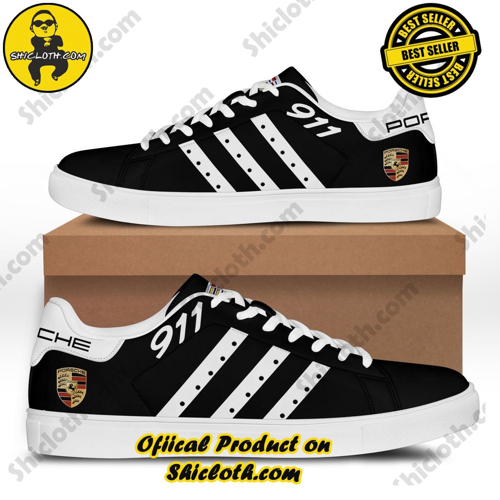 Porsche 911 Stan Smith Shoes Black