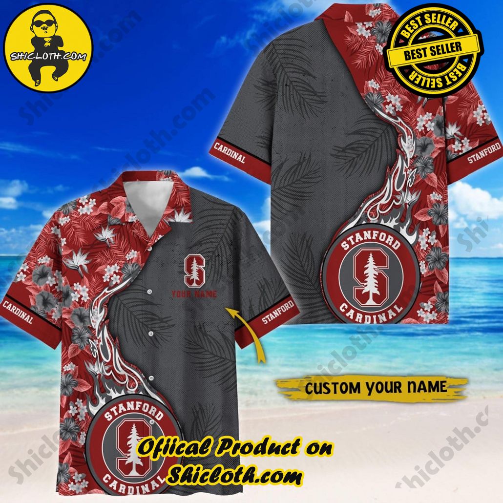 Stanford Cardinal | NCAA1 Flower Hawaii Shirt For Fans, Summer Football Shirts