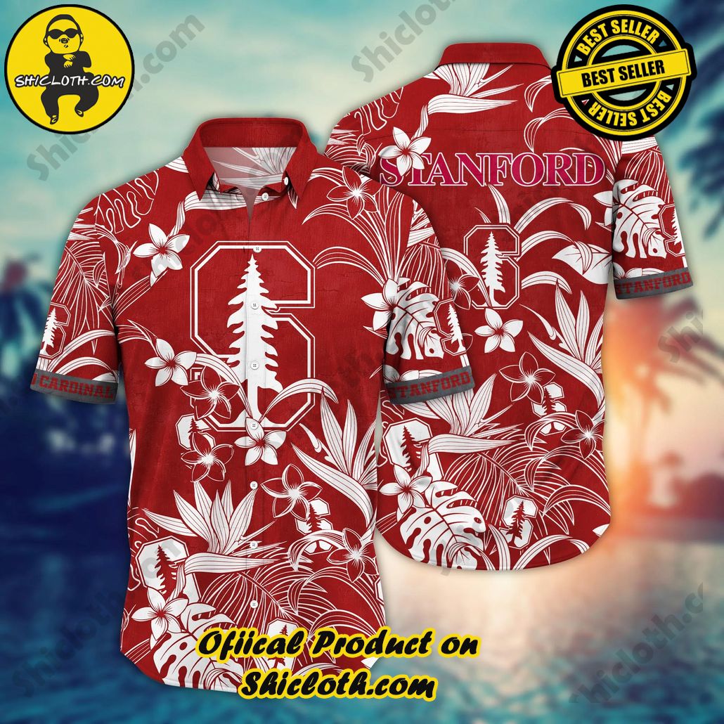 Stanford Cardinal NCAA Hawaiian Shirt Parasolstime Aloha Shirt