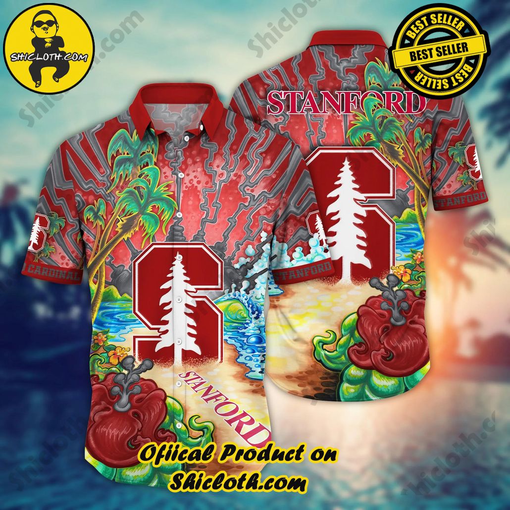 Stanford Cardinal NCAA Hawaiian Shirt Summer Fruitstime Aloha Shirt