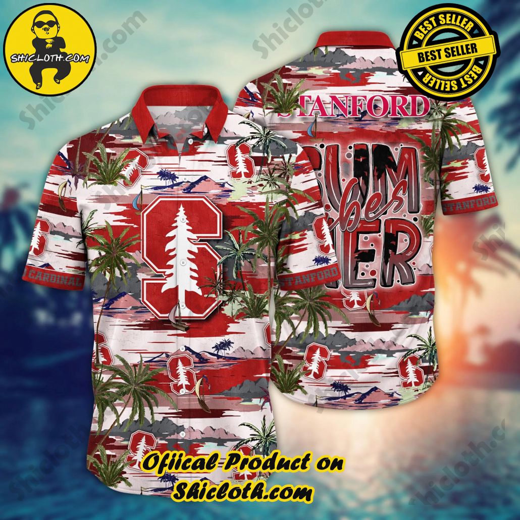 Stanford Cardinal Hawaiian Shirt Custom