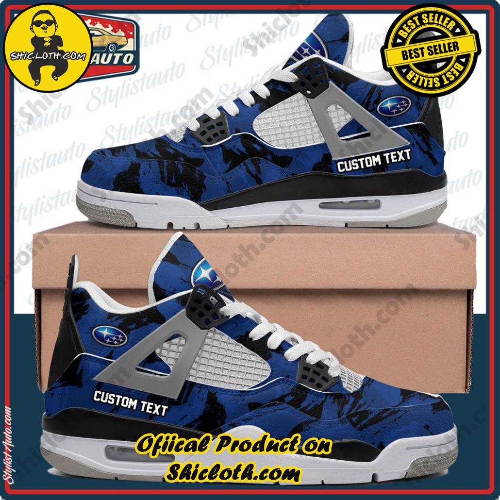 Subaru Air Jordan 4 Sneakers, Car Shoes