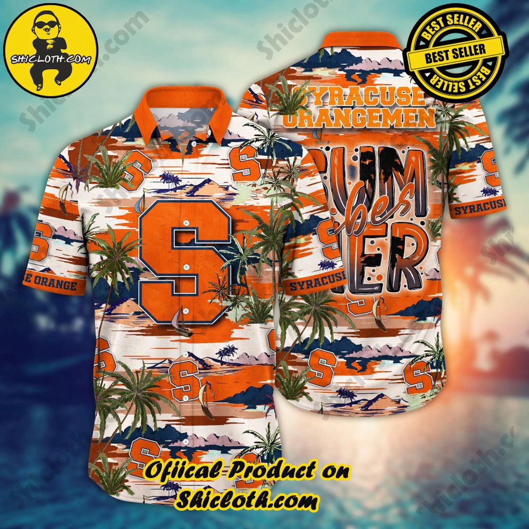 Syracuse Orange Hawaiian Shirt Custom