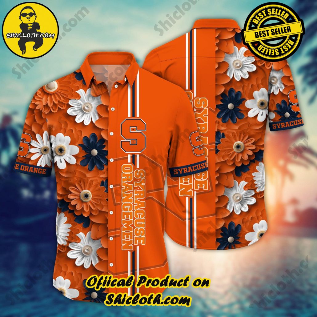 Syracuse Orange NCAA2 Hawaiian Shirt Trending Summer. Gift For Fan