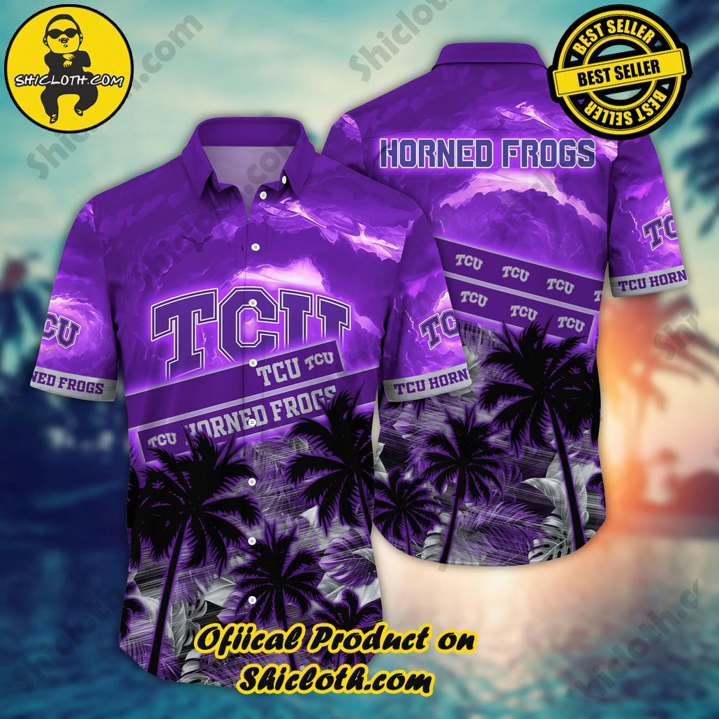 Tcu Horned Frogs NCAA Hawaiian Shirt Recreation Aloha Shirt