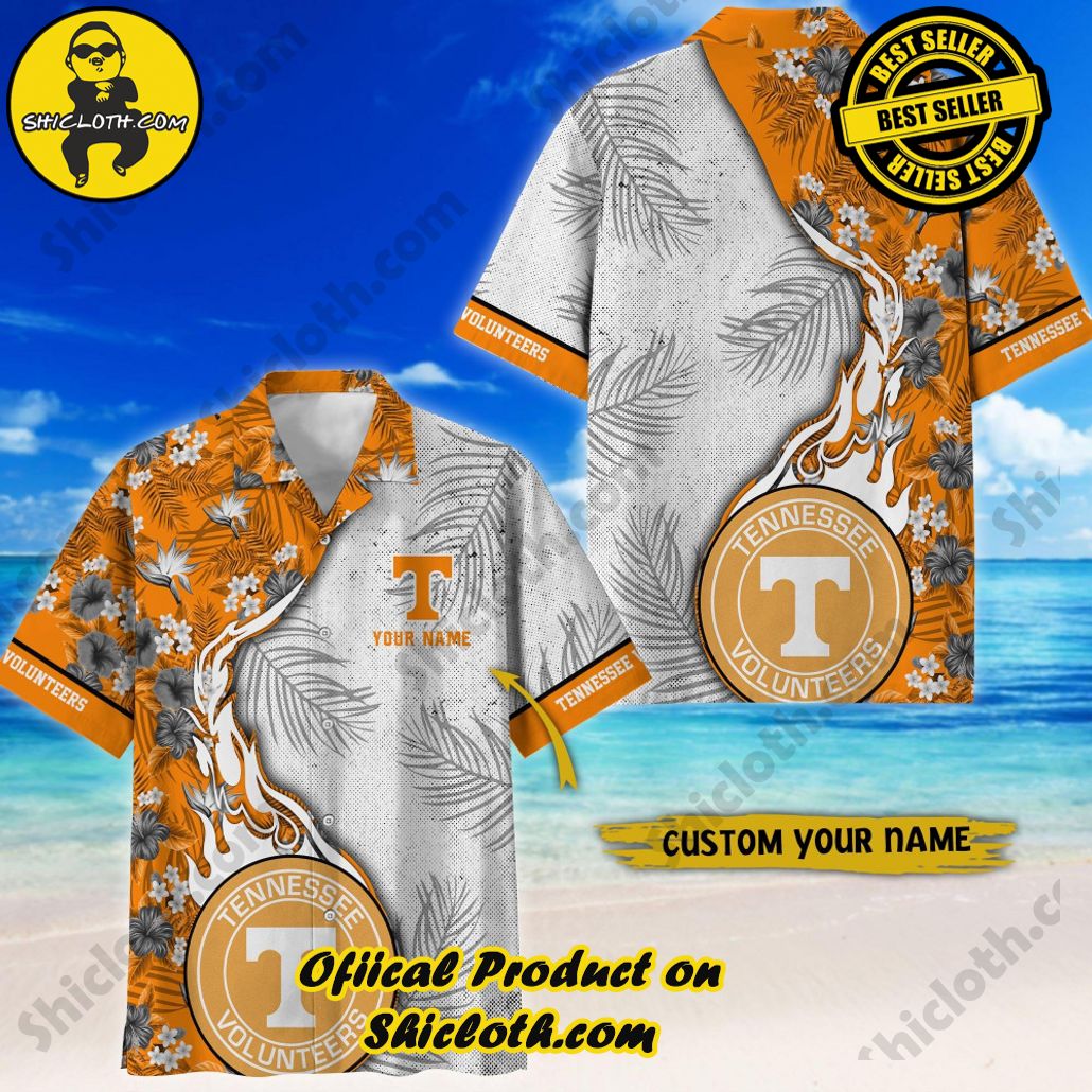 Tennessee Volunteers | NCAA2 Flower Hawaii Shirt For Fans, Summer Football Shirts