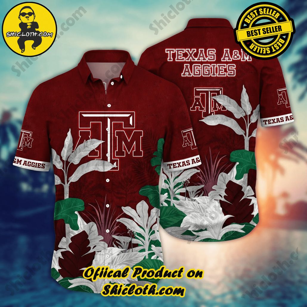 Texas A&Amp;M Aggies NCAA Hawaiian Shirt Warm Season Aloha Shirt