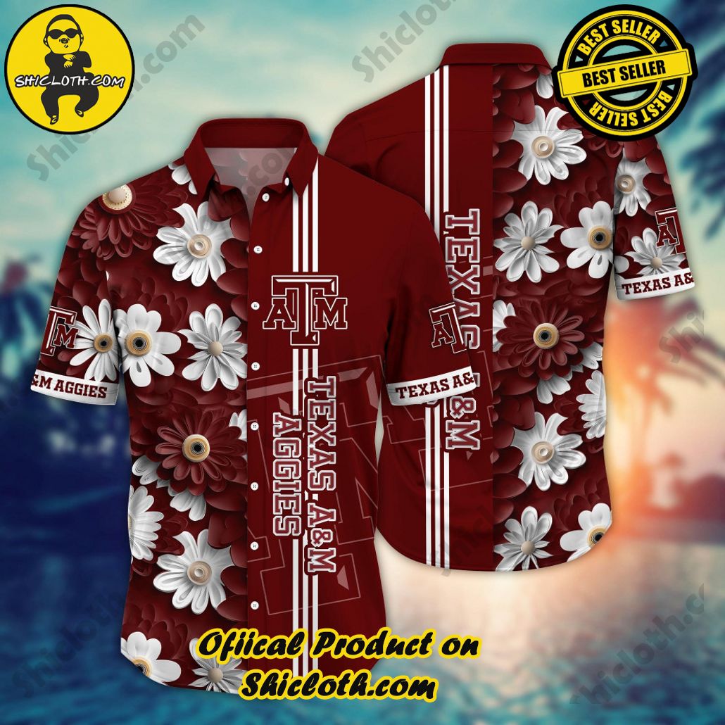 Texas A&M Aggies Hawaiian Shirt Custom