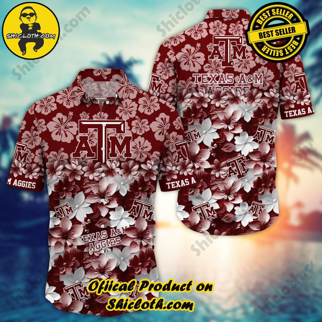Texas A&M Aggies NCAA2 Hawaiian Shirt Trending Summer. Gift For Fan