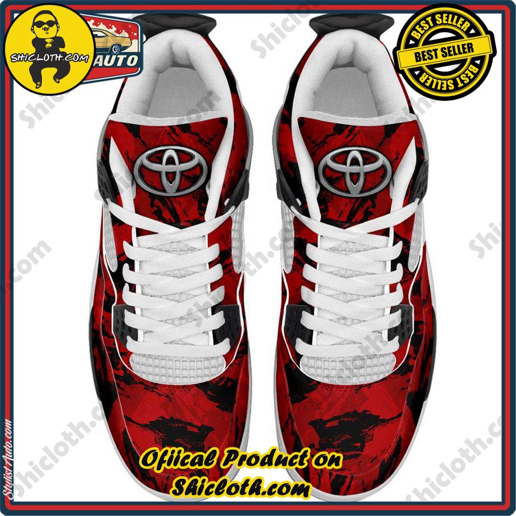 Toyota Air Jordan 4 Sneakers, Car Shoes 3 Toyota Air Jordan 4 Sneakers, Car Shoes - Image 3