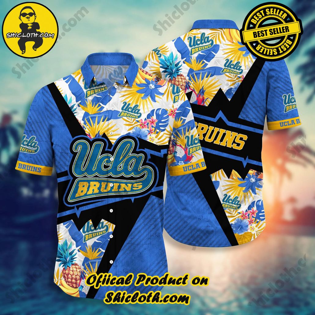 Ucla Bruins NCAA Hawaiian Shirt Vacation Spots Aloha Shirt