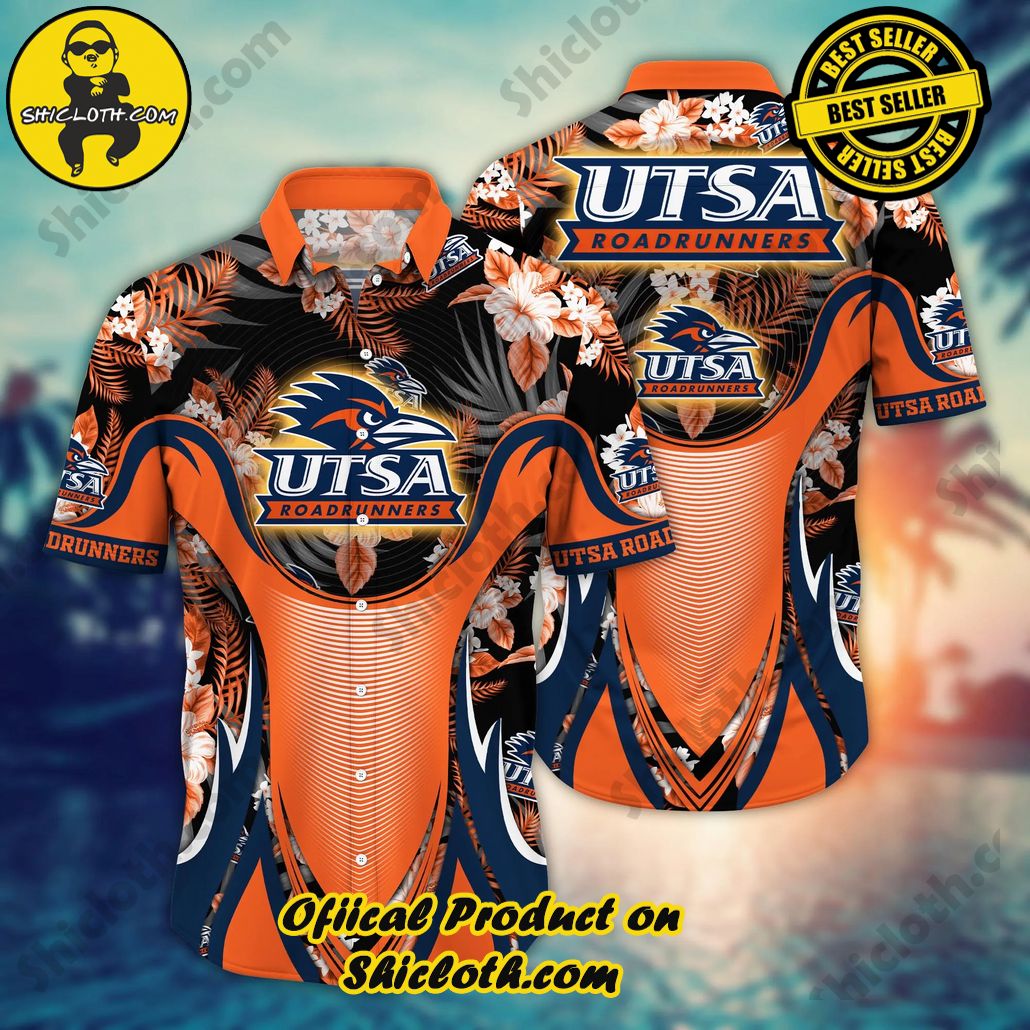 Utsa Roadrunners NCAA Hawaiian Shirt Sun Dresses Aloha Shirt
