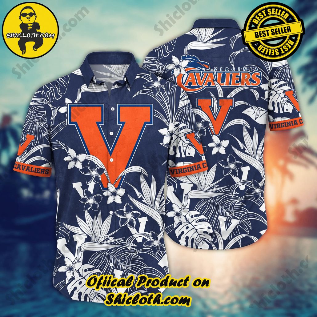 Virginia Cavaliers NCAA Hawaiian Shirt Heatwavetime Aloha Shirt