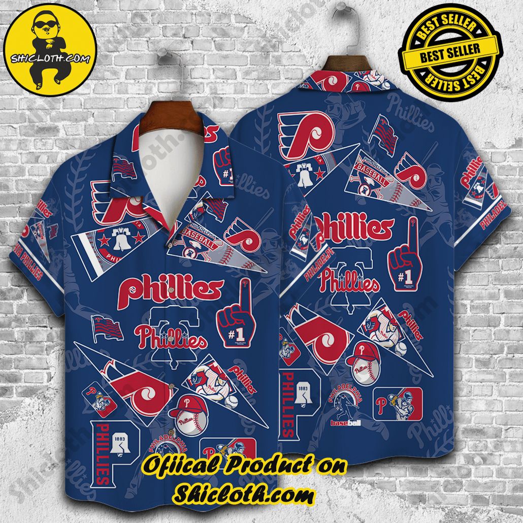 3D Hawaiian Shirt Inspired by Philadelphia Phillies