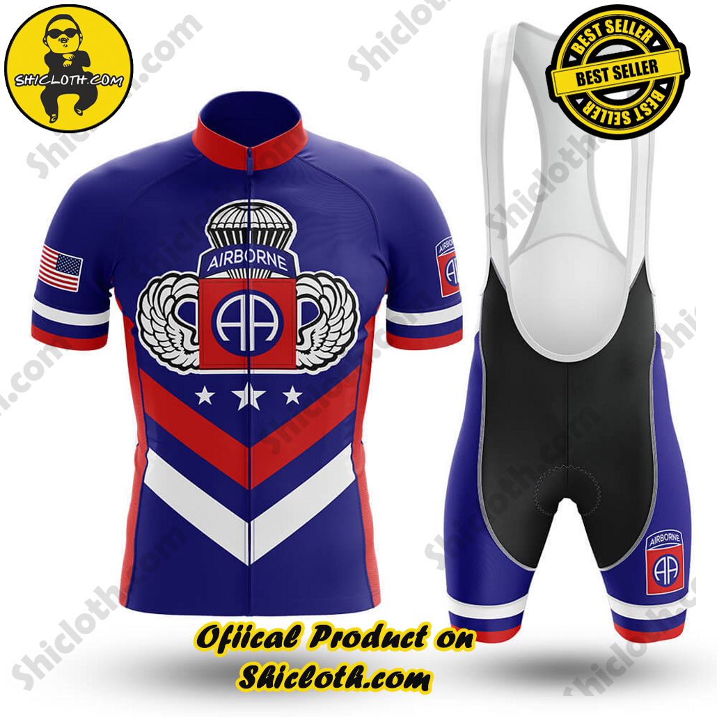 82nd Airborne Veteran - Men's Cycling Kit