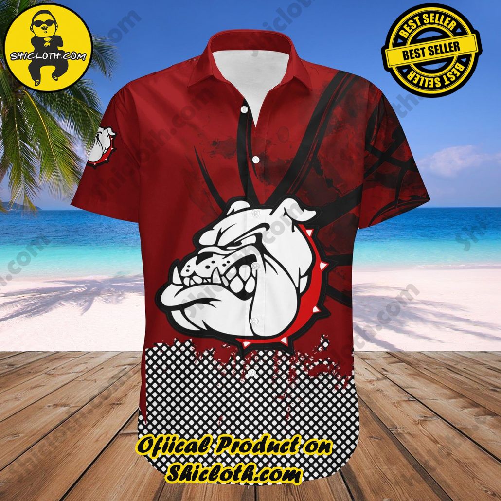 Alabama A&M Bulldogs Hawaii Shirt Basketball Net Grunge Pattern NCAA
