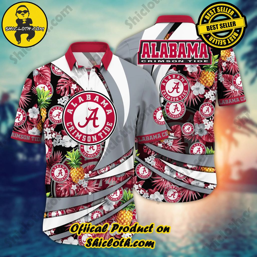 Alabama Crimson Tide NCAA Hawaiian Shirt Mid-Year Aloha Shirt